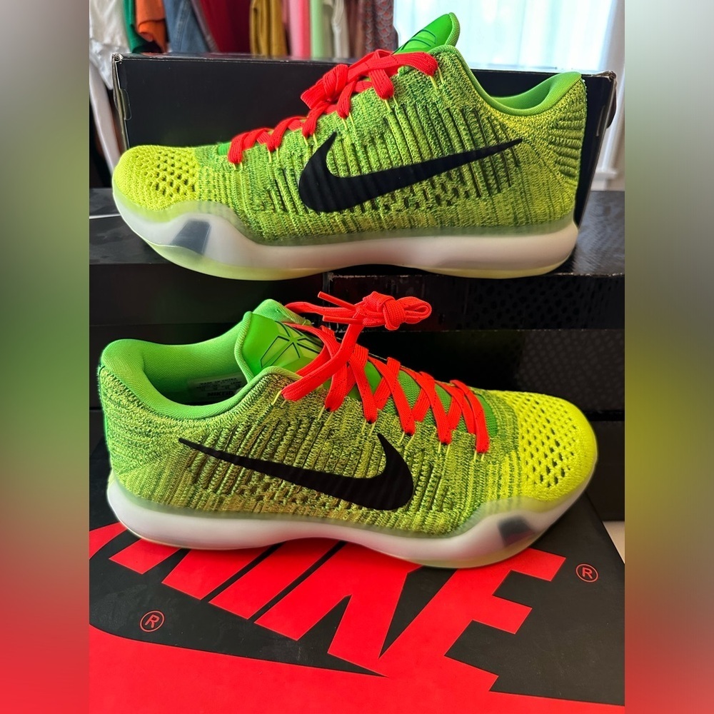 Nike Kobe X Elite ten sz 11 Grinch